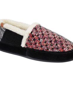 Women's Patchwork Meadow Moccasin Slipper