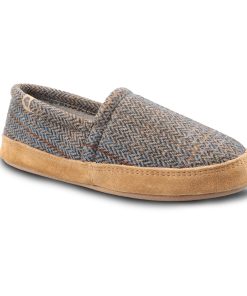 Men’s Acorn Plaid Tweed Moc